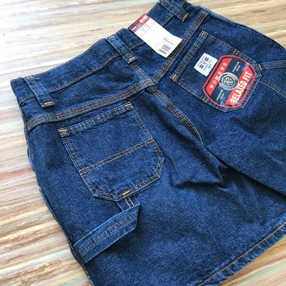 Wrangler TwentyX Carpenter Denim Jean Shorts Vintage 29" Waist NWT - Picture 4 of 5